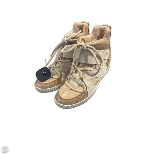 Shoes Sneakers By Sorel In Cream & Tan, Size: 8