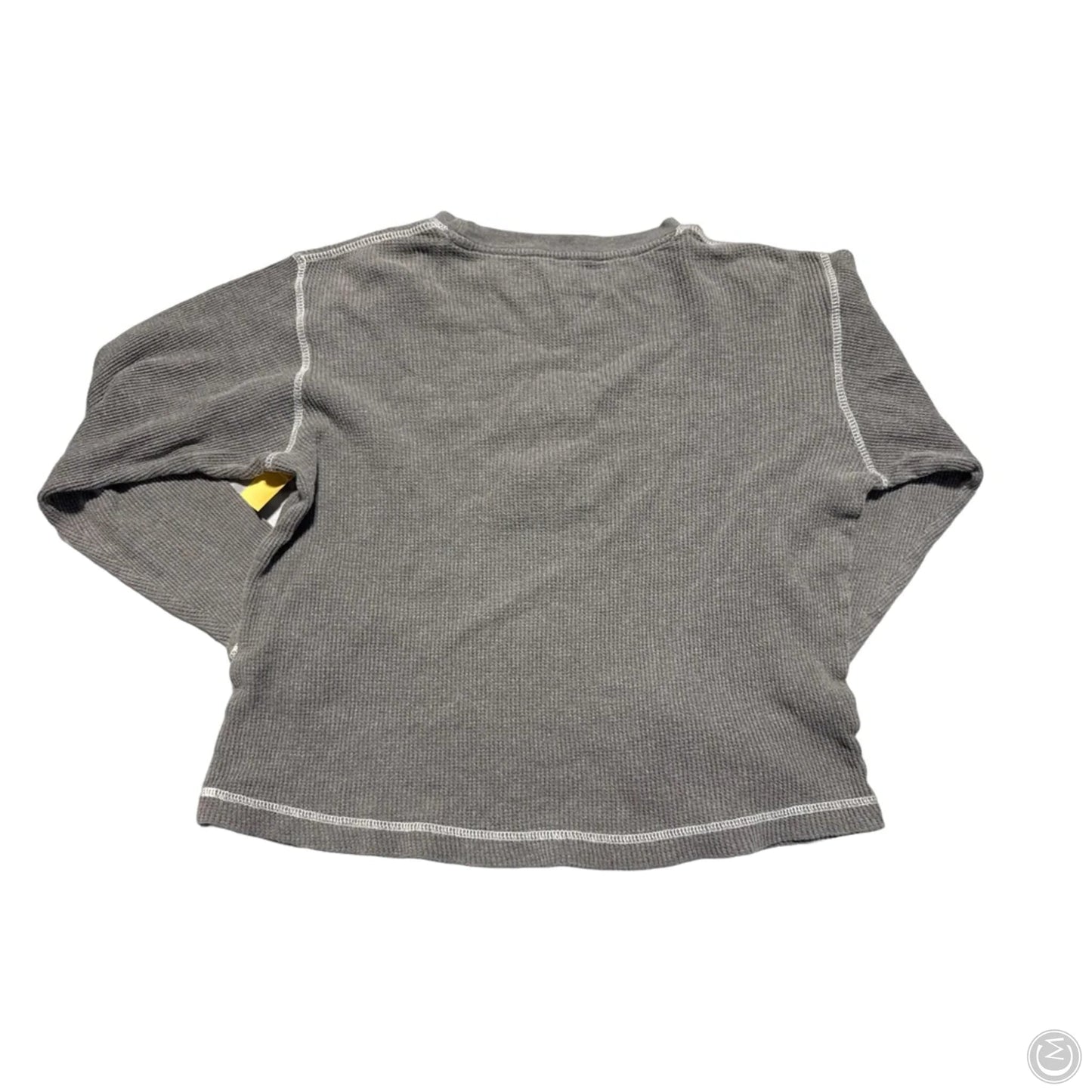 Top Long Sleeve By Cmc In Grey, Size: S