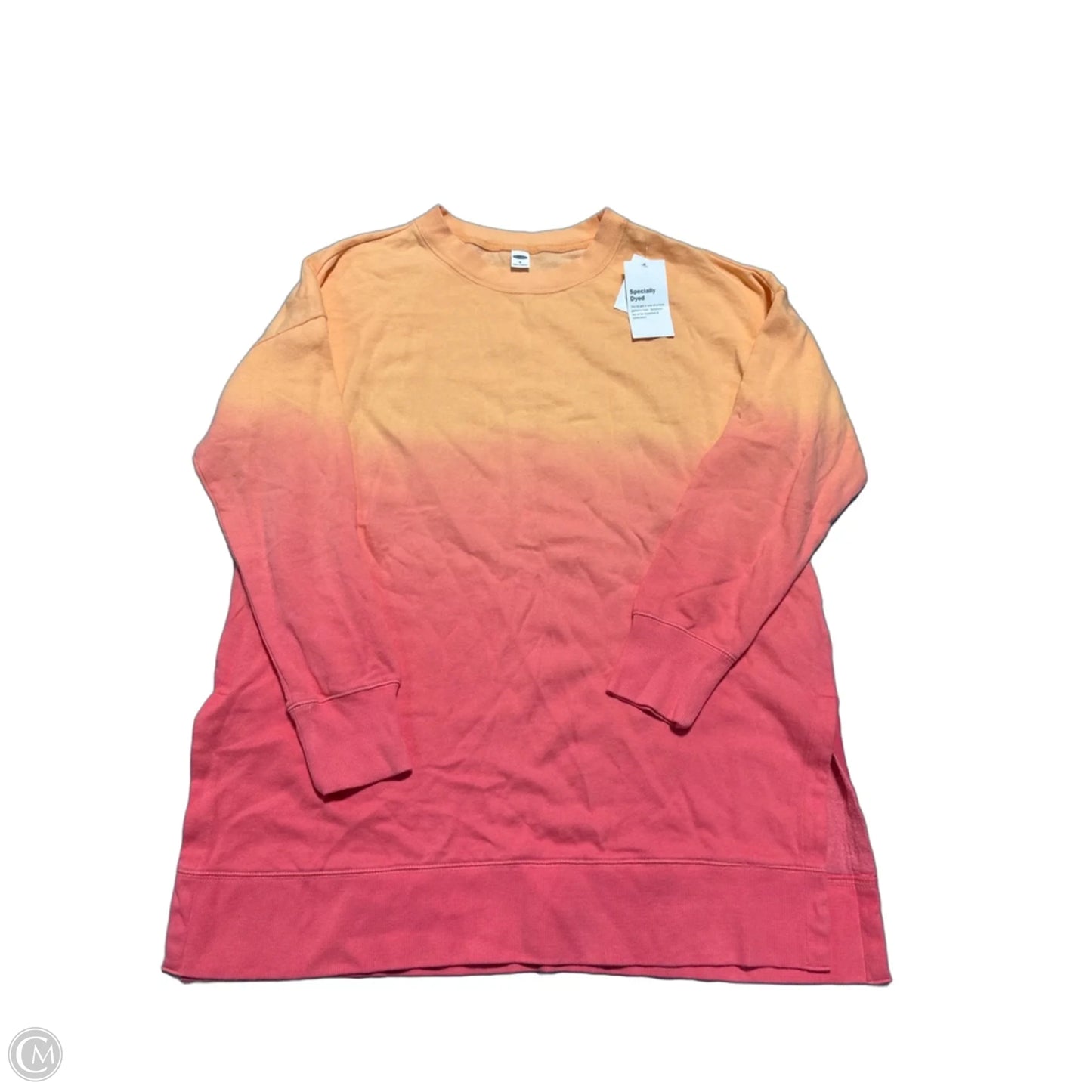 Sweatshirt Collar By Old Navy In Ombre Print, Size: M