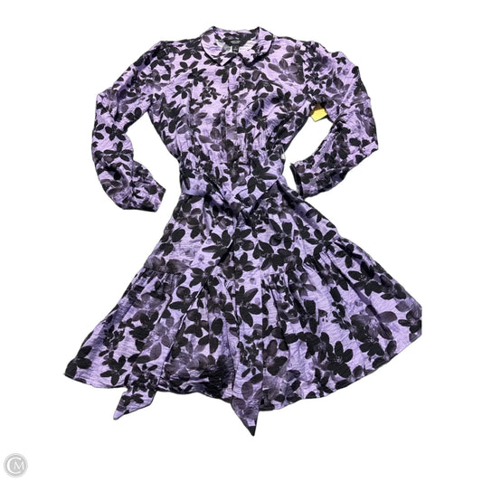 Dress Casual Short By Simply Vera In Purple, Size: S