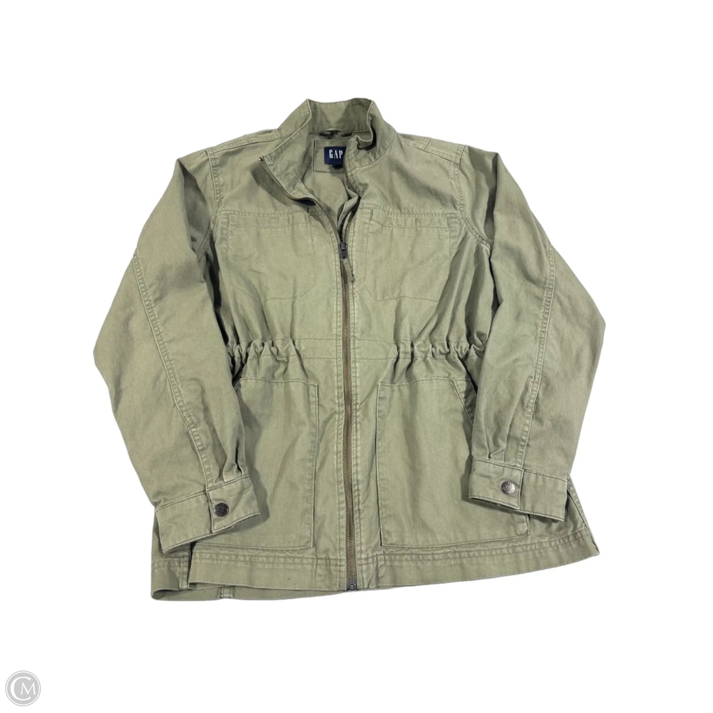 Jacket Other By Gap In Green, Size: M