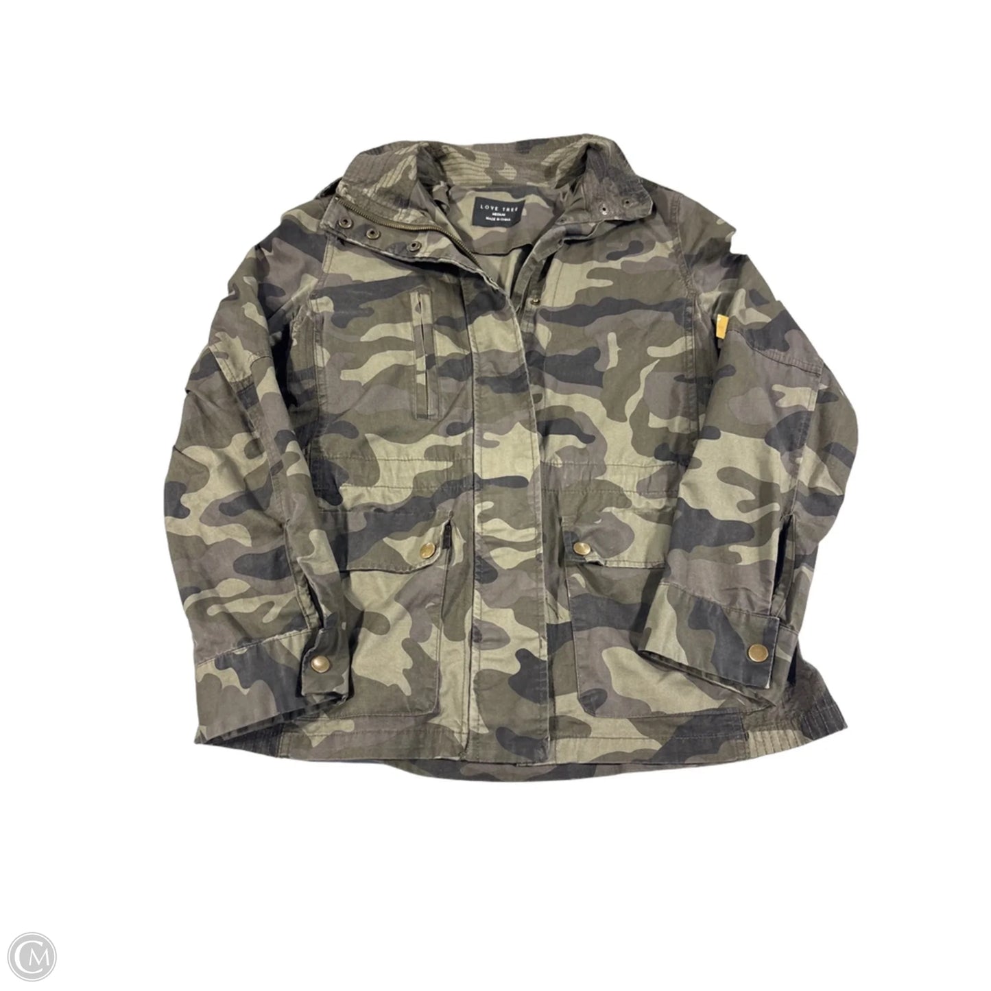 Jacket Other By Love Tree In Camouflage Print, Size: M