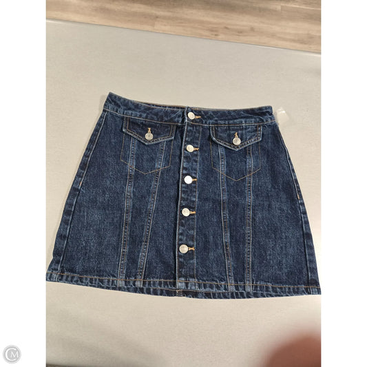 Skirt Midi By Garage In Blue, Size: M