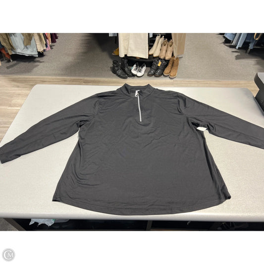 Top Long Sleeve By Lulu B In Black, Size: 1x