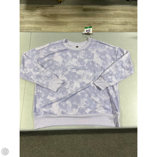 Top Long Sleeve By Mondetta In Purple, Size: Xl