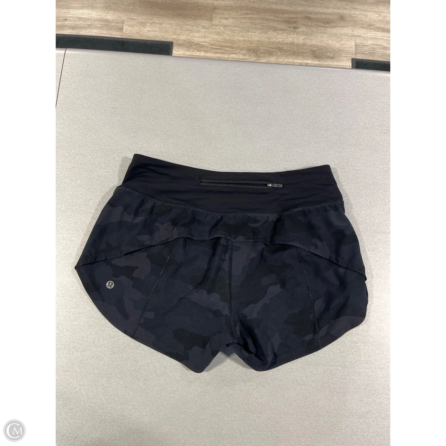 Athletic Shorts By Lululemon In Black, Size: 6