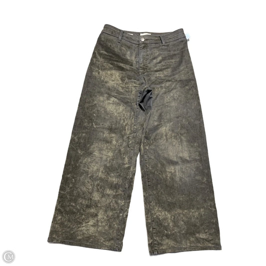 Jeans Wide Leg By Universal Thread In Green, Size: 12