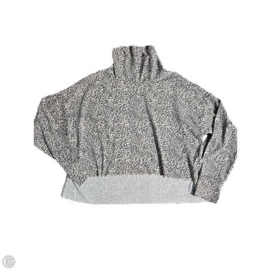 Top Long Sleeve By American Eagle In Animal Print, Size: M