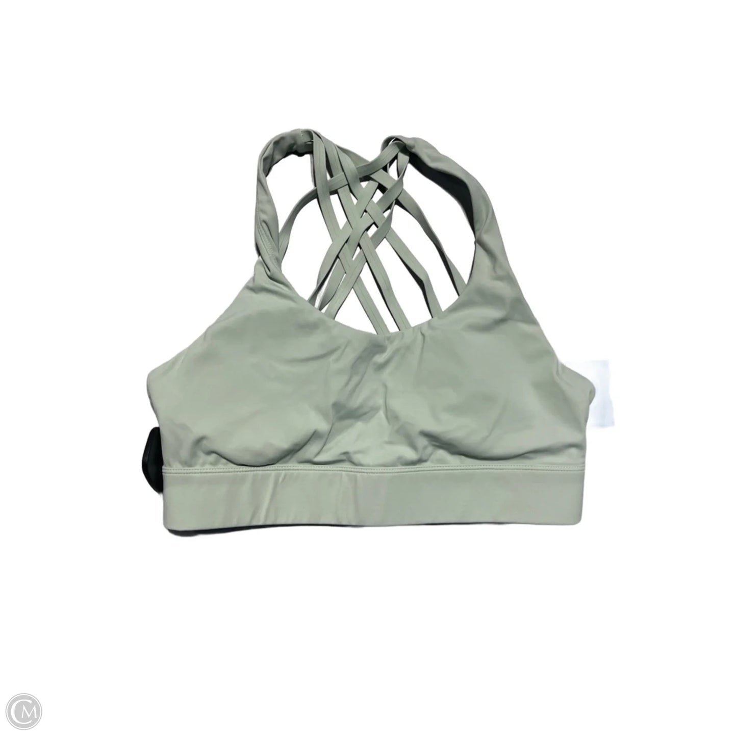 Athletic Bra By Zyia In Green, Size: M