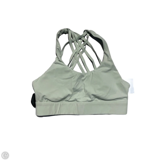 Athletic Bra By Zyia In Green, Size: M