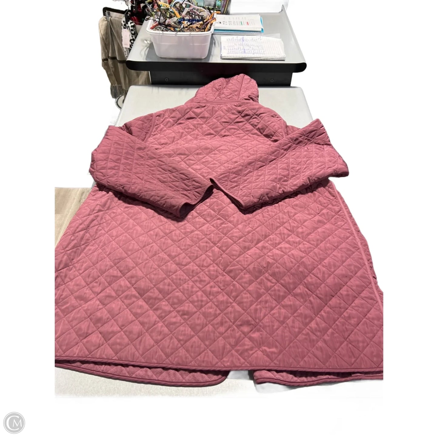Coat Puffer & Quilted By Coldwater Creek In Mauve, Size: 3x
