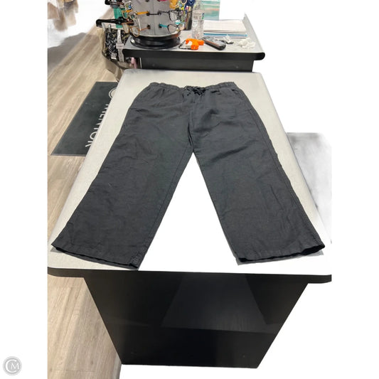 Pants Linen By Amazon Essentials In Black, Size: L