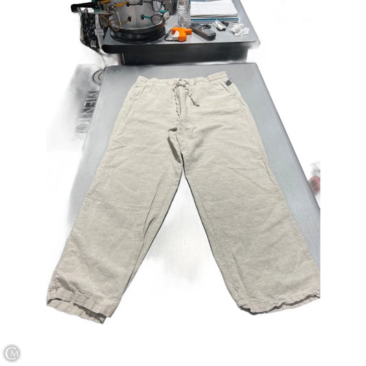 Pants Linen By Amazon Essentials In Cream, Size: L