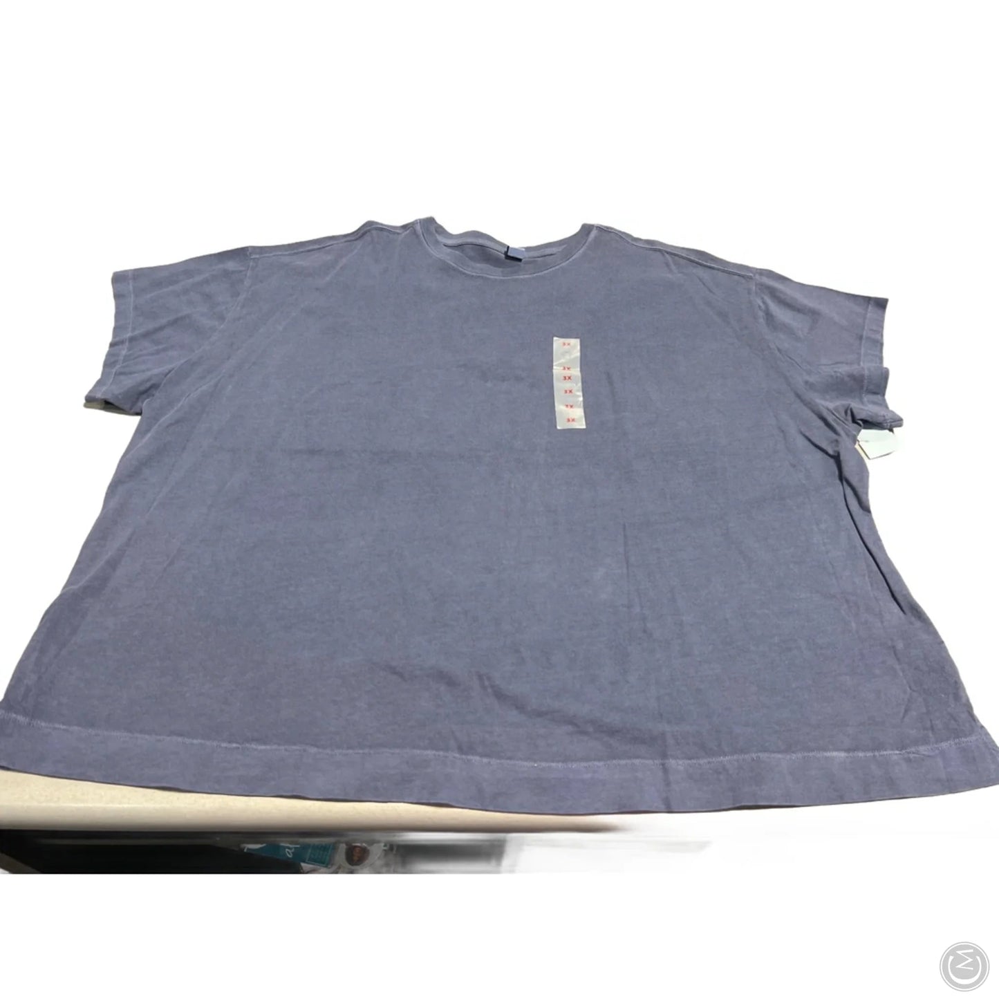 Top Short Sleeve Basic By Old Navy In Blue, Size: 3x