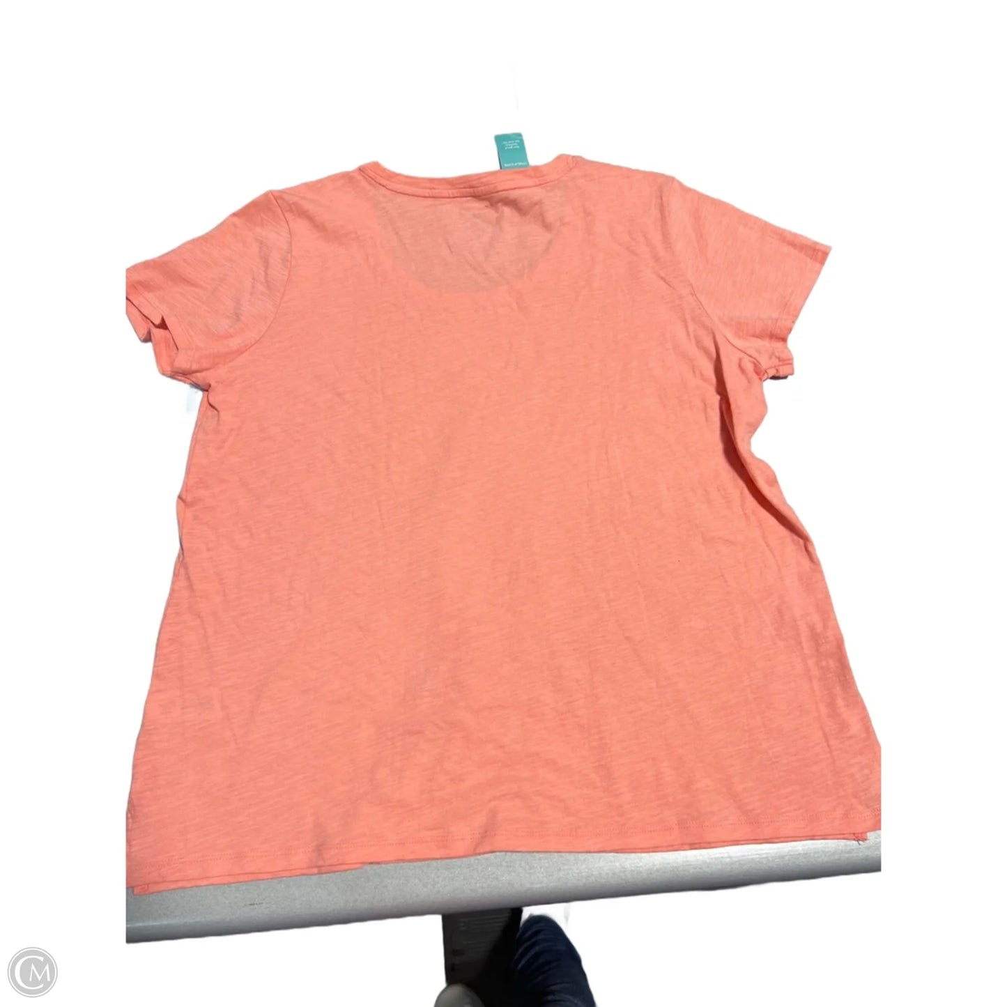 Top Short Sleeve By Maurices In Pink, Size: Xxl