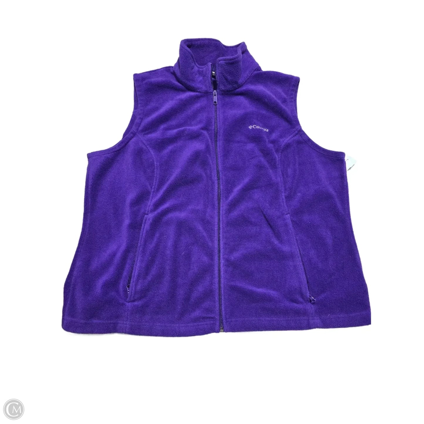 Vest Fleece By Columbia In Purple, Size: 2x