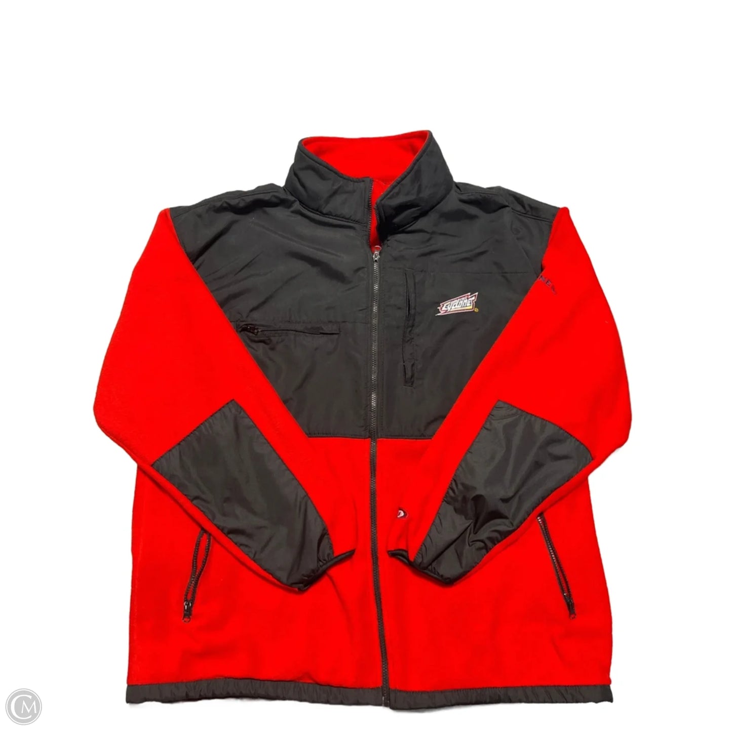 Jacket Fleece By Cmc In Red, Size: 2x