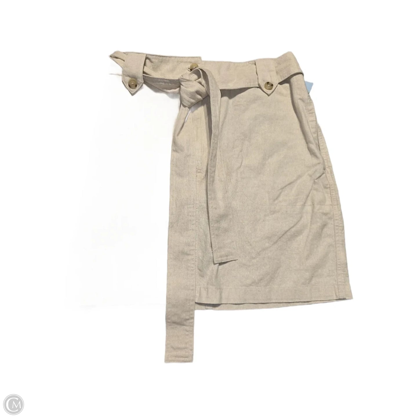 Skirt Mini & Short By Universal Thread In Cream, Size: M