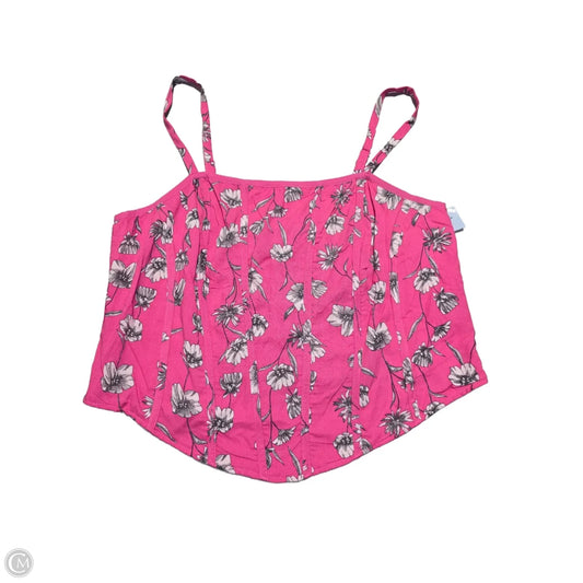Tank Top By Torrid In Floral Print, Size: 1x