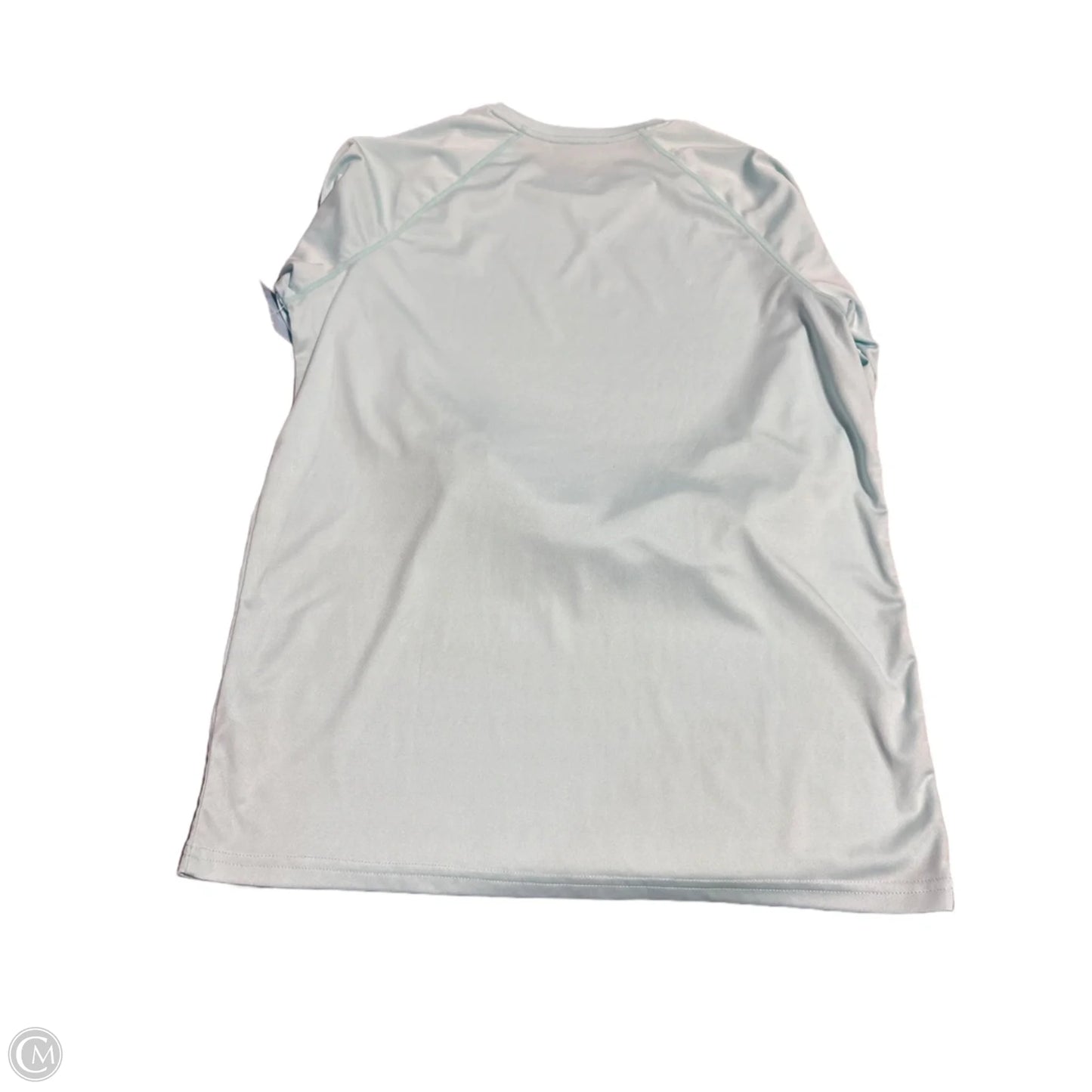 Athletic Top Long Sleeve Collar By Baleaf In Blue, Size: S