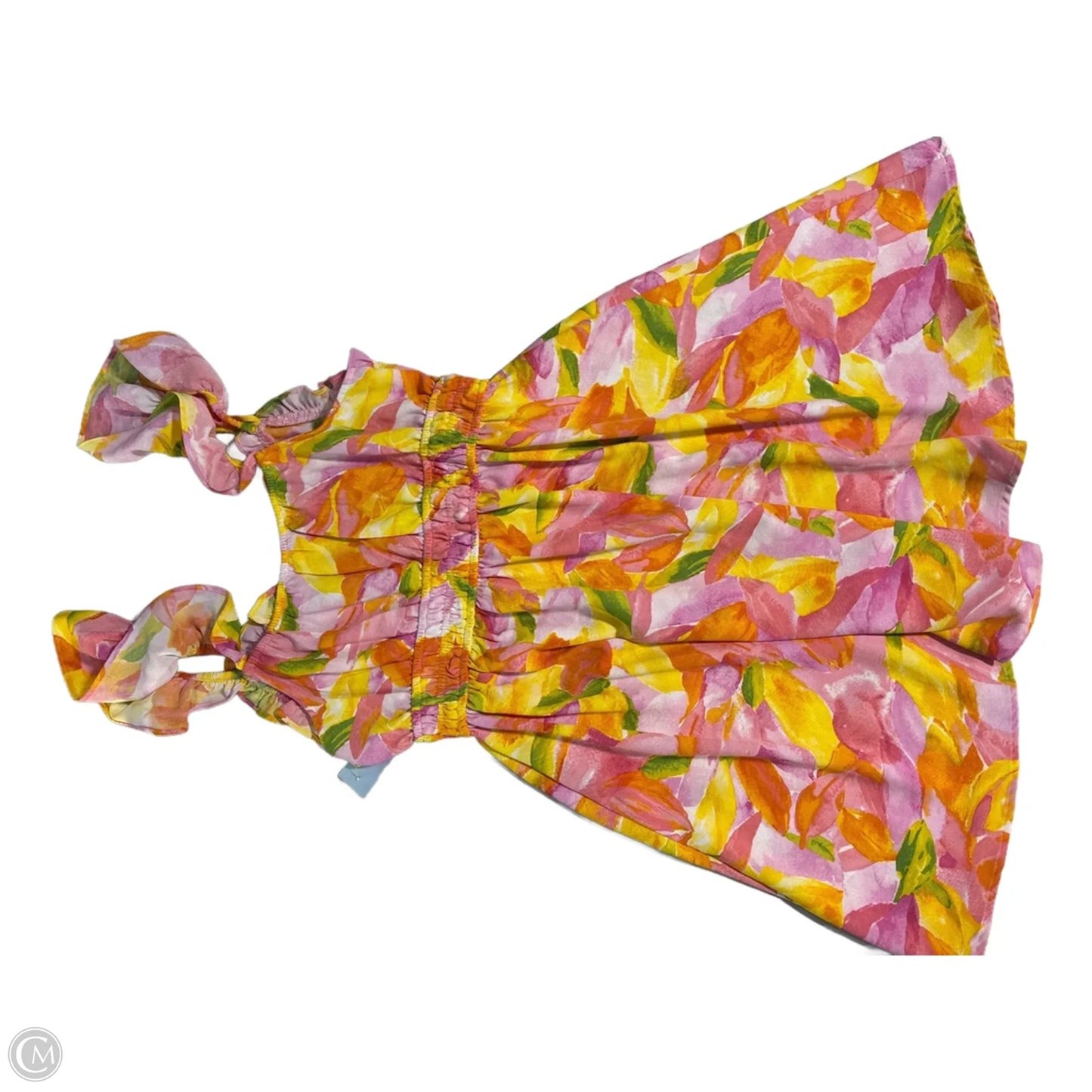 Dress Casual Short By Blu Pepper In Floral Print, Size: L