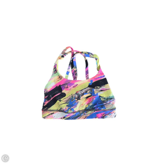 Athletic Bra By Lululemon In Multi-colored, Size: 2