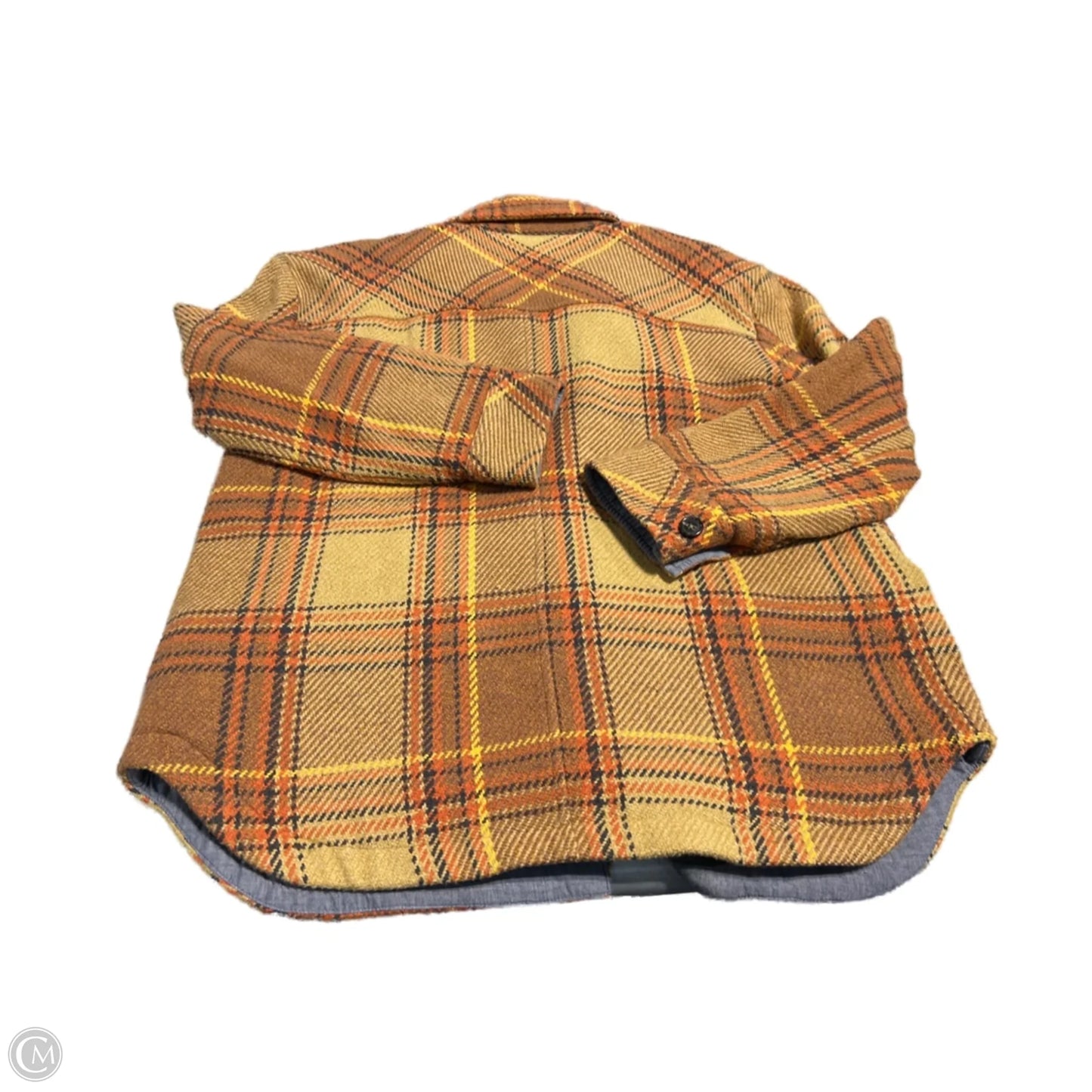 Jacket Other By Prana In Plaid Pattern, Size: L