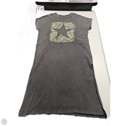 Dress Casual Maxi By Cmc In Grey, Size: M