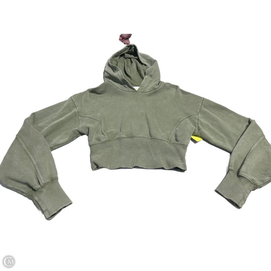 Top Long Sleeve By Aerie In Green, Size: Sp