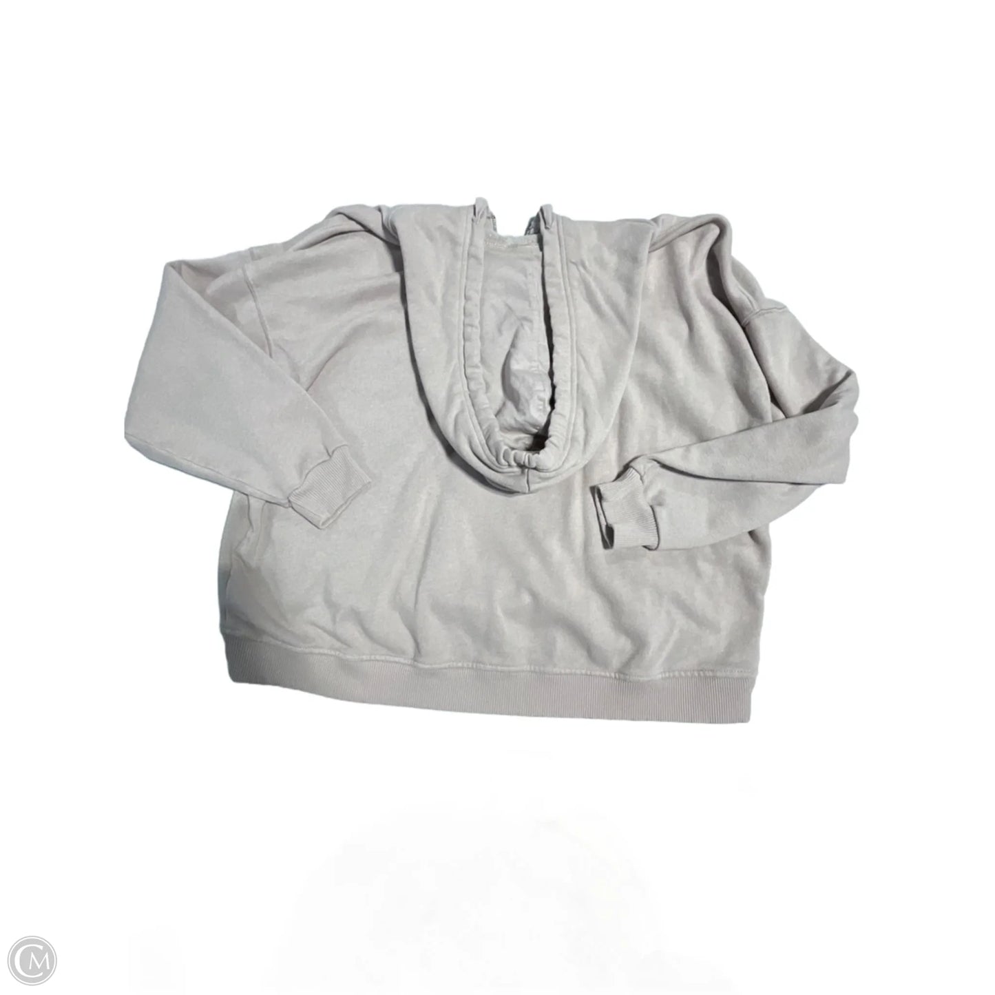 Top Long Sleeve By American Eagle In Grey, Size: Xs