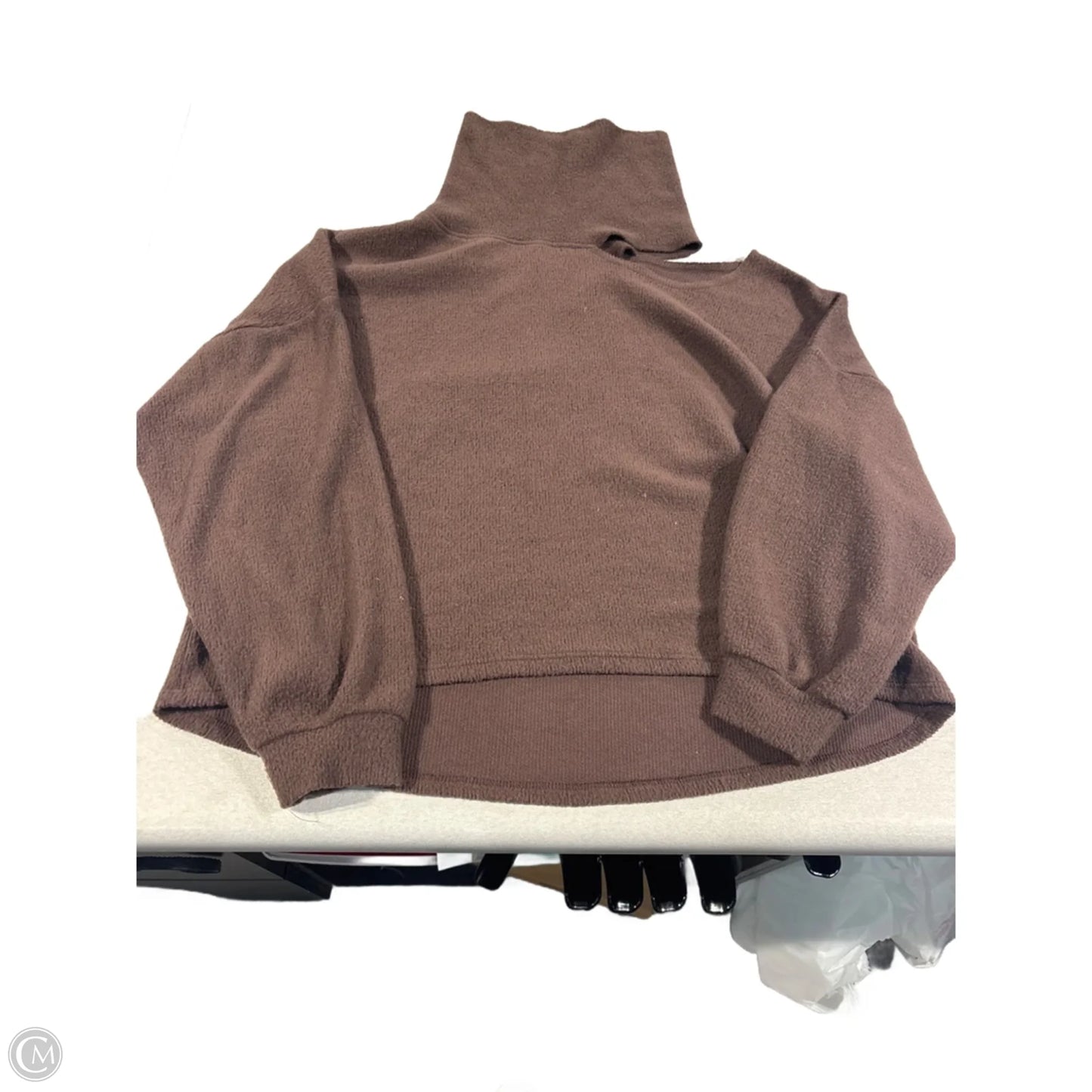 Sweater By Cmc In Brown, Size: M