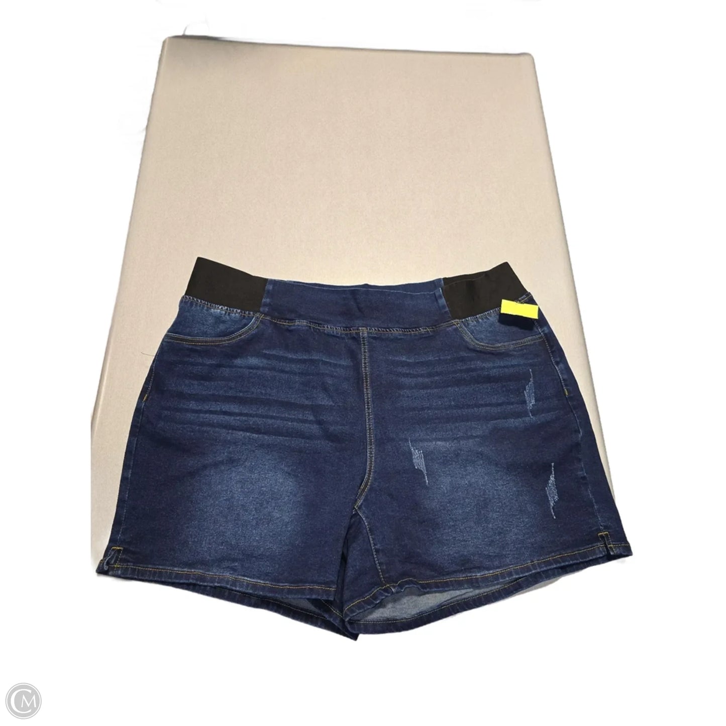 Shorts By Bloomchic In Blue Denim, Size: 22