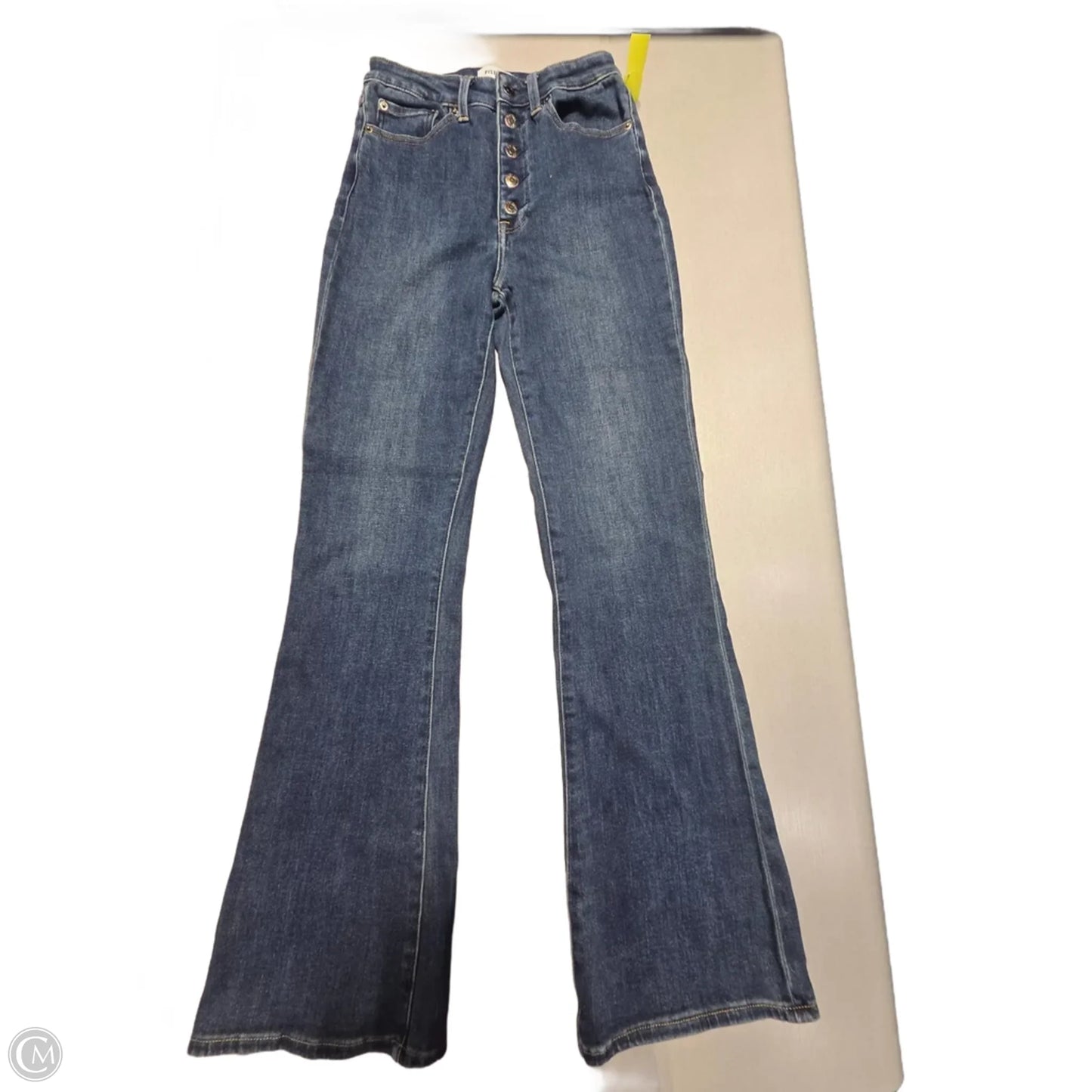 Jeans Wide Leg By Pistola In Blue Denim, Size: 4