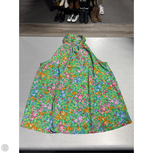 Tank Top By Cmc In Floral Print, Size: M