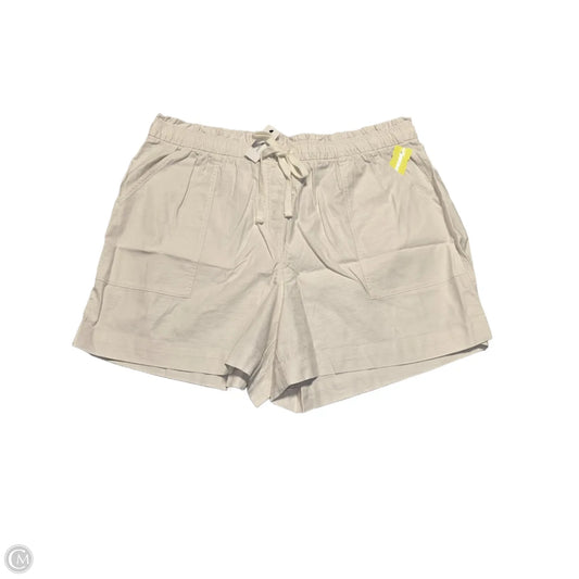 Shorts By Lane Bryant In White, Size: 3x