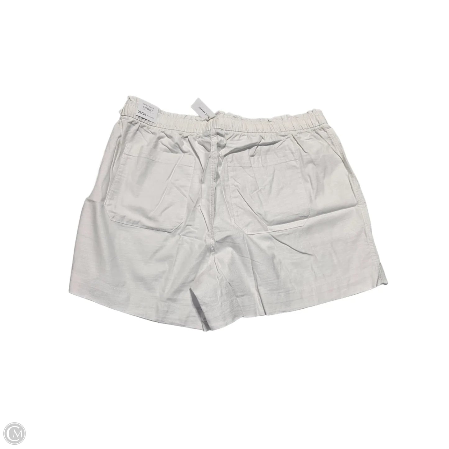Shorts By Lane Bryant In White, Size: 3x
