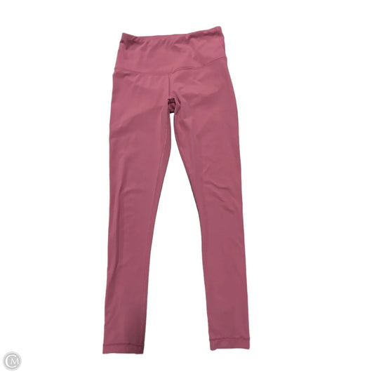 Athletic Leggings By Yogalicious In Pink, Size: S