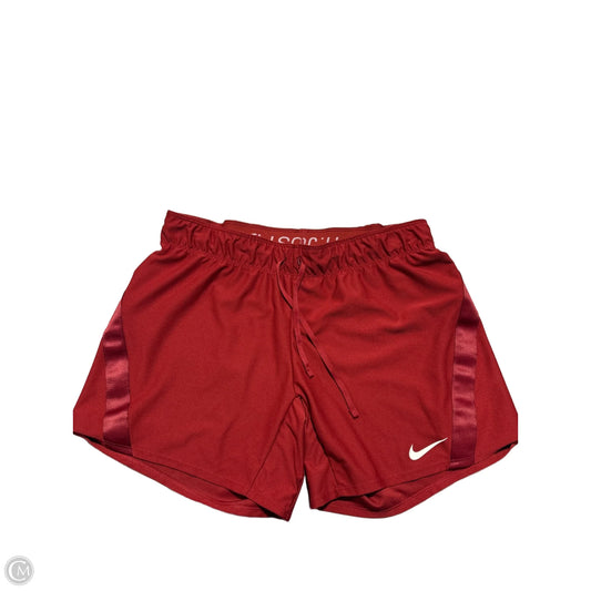 Athletic Shorts By Nike In Red, Size: S