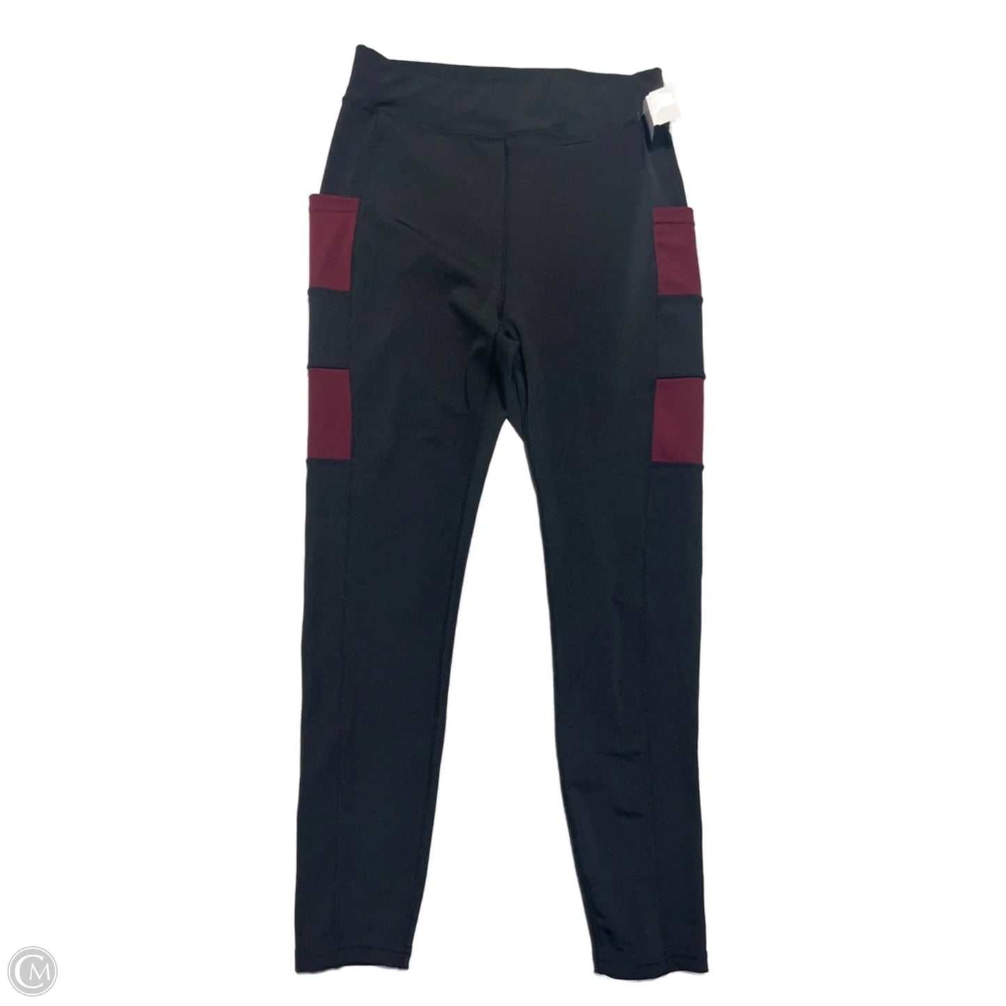 Athletic Leggings By Cmc In Black, Size: L