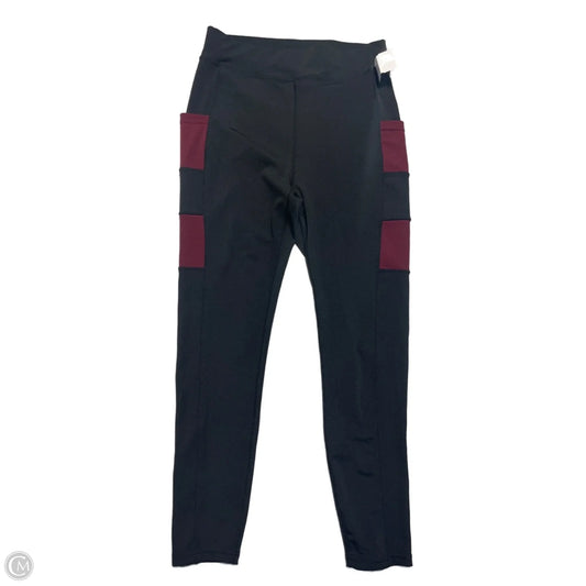Athletic Leggings By Cmc In Black, Size: L