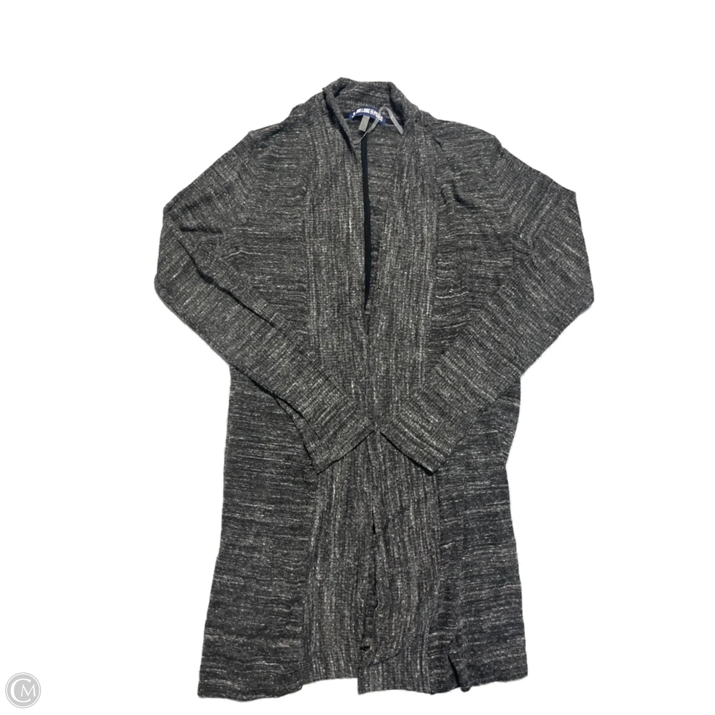 Top Long Sleeve By Cmc In Grey, Size: L