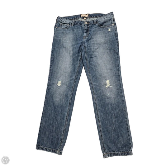 Jeans Straight By Banana Republic In Blue, Size: 6