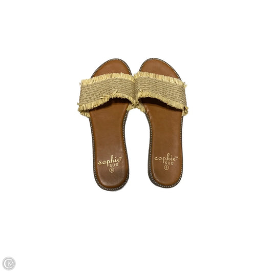 Sandals Flats By Cmc In Tan, Size: 8