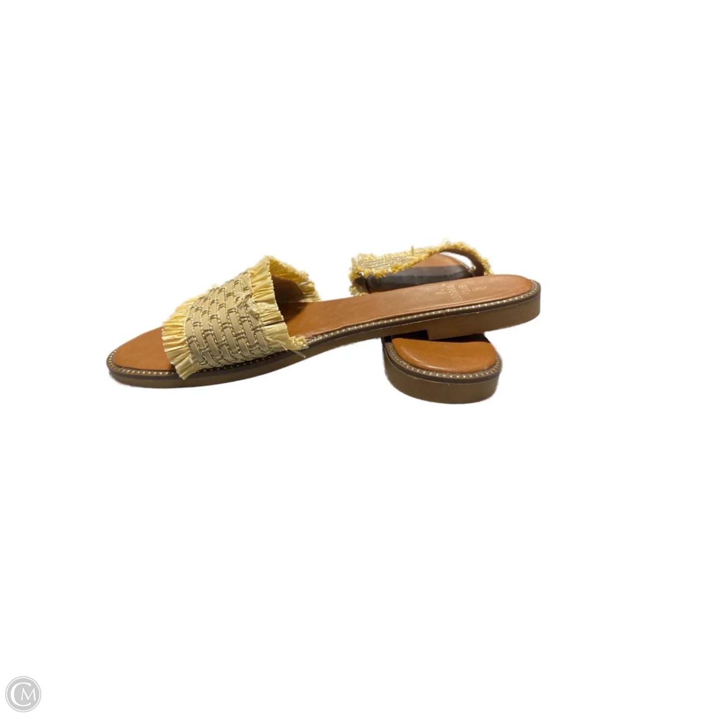 Sandals Flats By Cmc In Tan, Size: 8