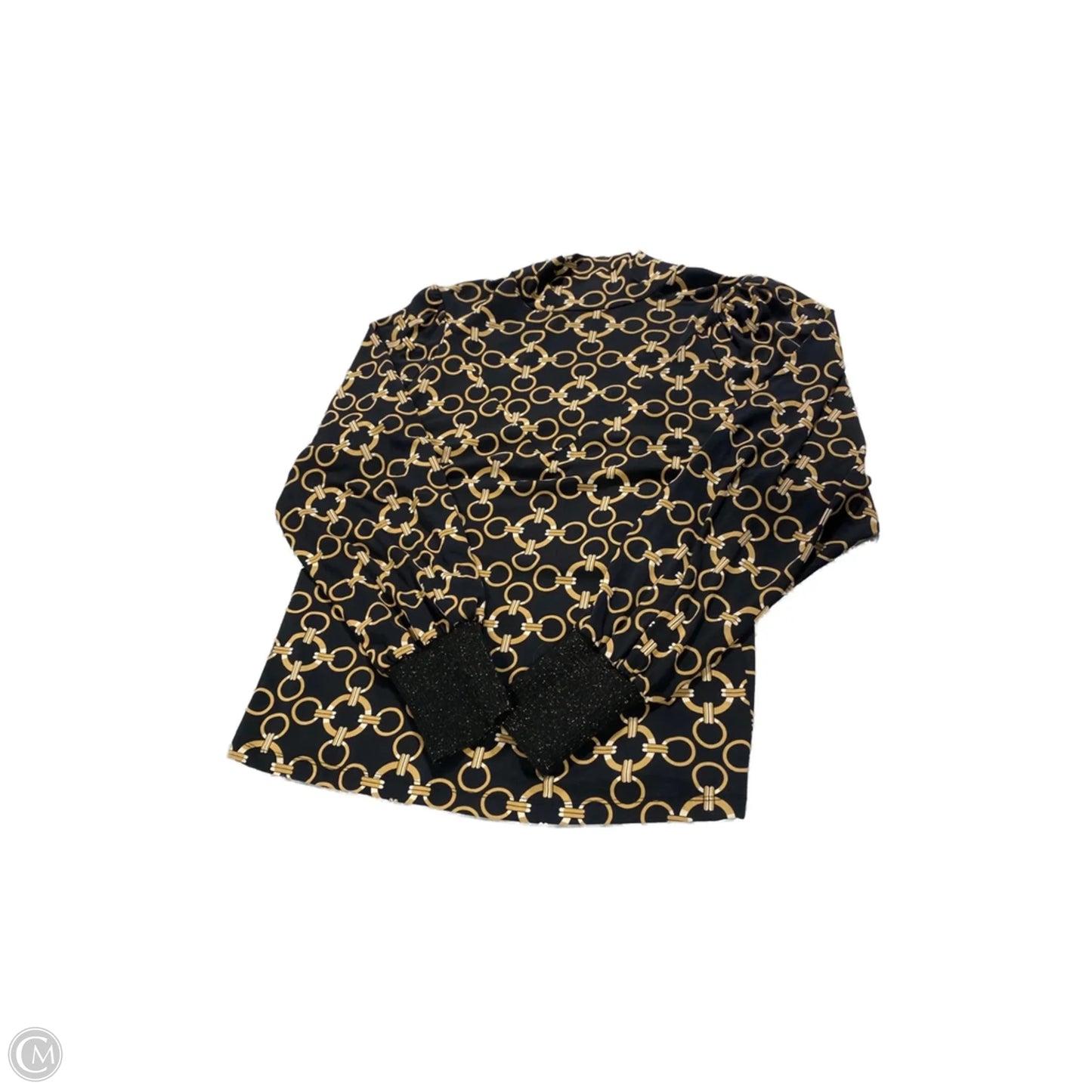 Top Long Sleeve By Cmc In Black, Size: S