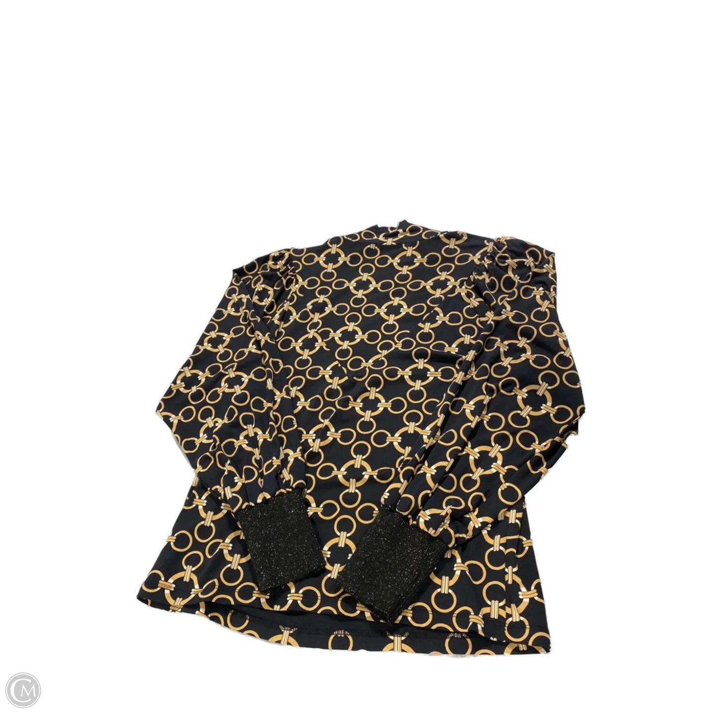 Top Long Sleeve By Cmc In Black, Size: S