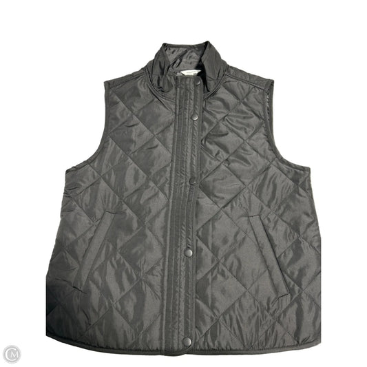 Vest Puffer & Quilted By Maurices In Black, Size: S