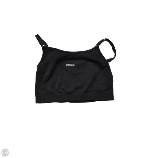 Athletic Bra By Gym Shark In Black, Size: Xs