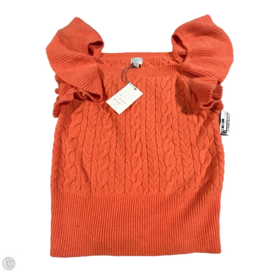 Tank Top By A New Day In Orange, Size: S