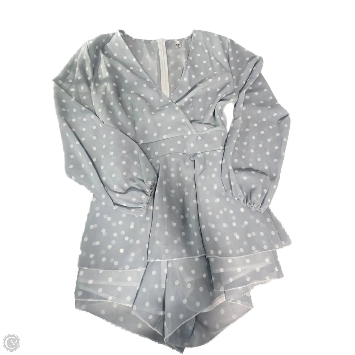 Dress Casual Short By Cmc In Blue, Size: L